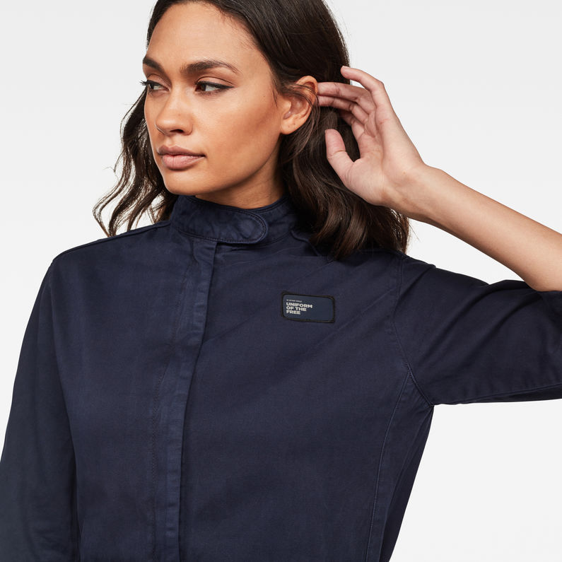 G-Star RAW® Avernus Racer Jumpsuit Dark blue detail shot