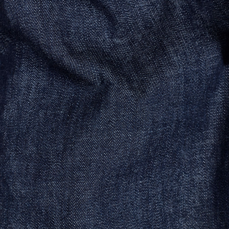 G-Star RAW® Minor A-line Loose Trench Dark blue fabric shot