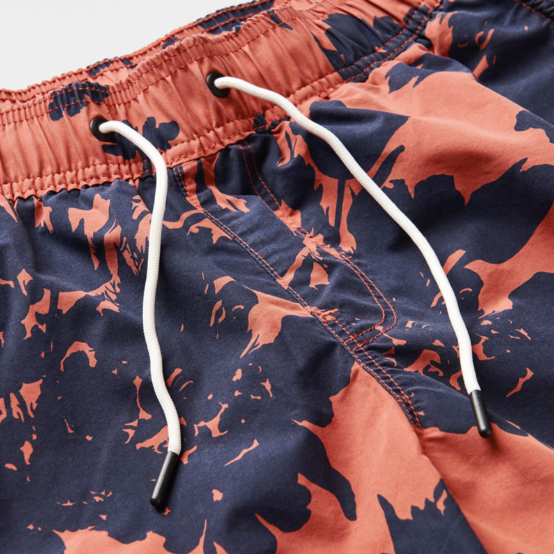 G-STAR Outlet Dirik Swim short Naranja detail shot