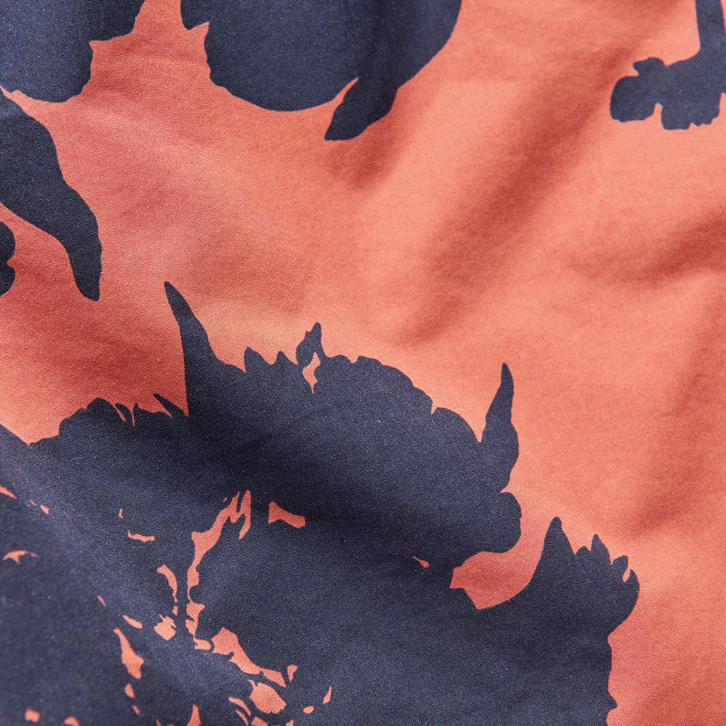 G-STAR Outlet Dirik Swim short Naranja fabric shot