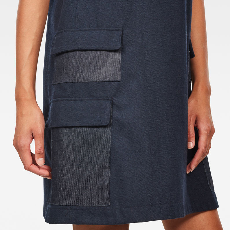 G-STAR Outlet Blake Multi Pocket Dress Dark blue
