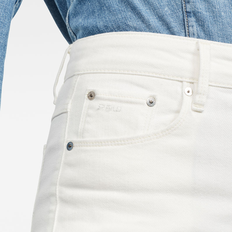 G-STAR Outlet 3301 High Flare Jeans White