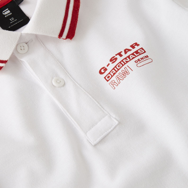 G-Star RAW® Polo White