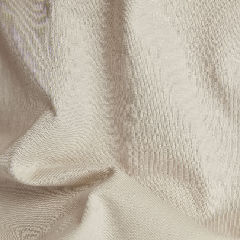 G-STAR Outlet Object Raw. Slim T-Shirt Beige