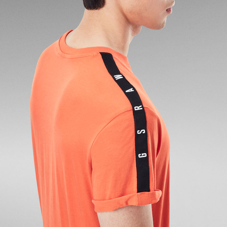 G-STAR Outlet Lash Tape T-Shirt Orange