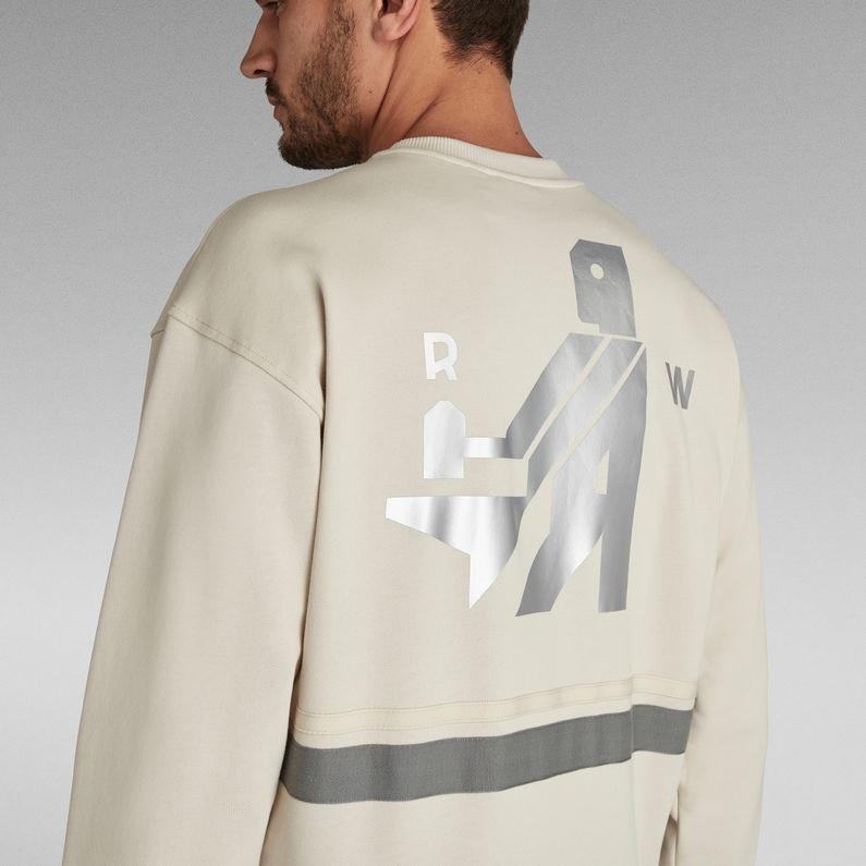 G-STAR Outlet Hammer Raw Sweater Beige