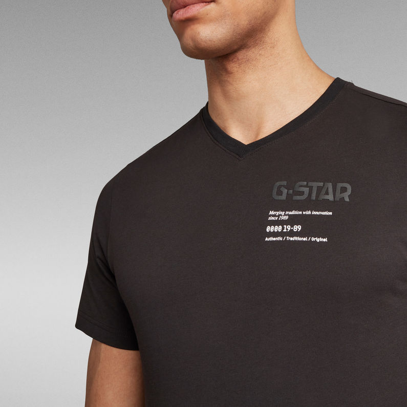 G-STAR Outlet G-Star Chest Graphic T-Shirt Black