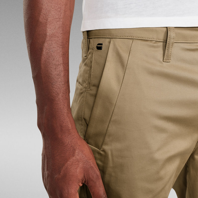G-STAR Outlet Bronson Straight Short Beige