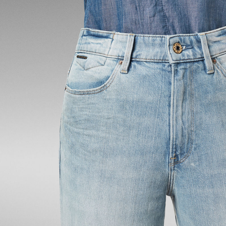 G-STAR Outlet Jeans Janeh Ultra High Mom Ankle Azul claro