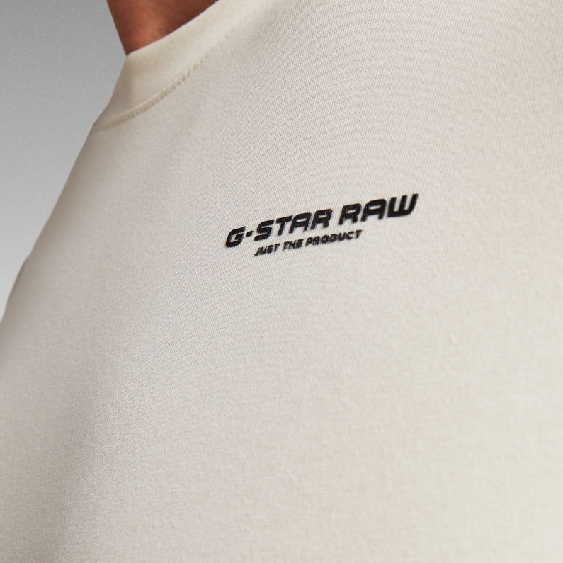 G-STAR Outlet Slim Base T-Shirt Beige