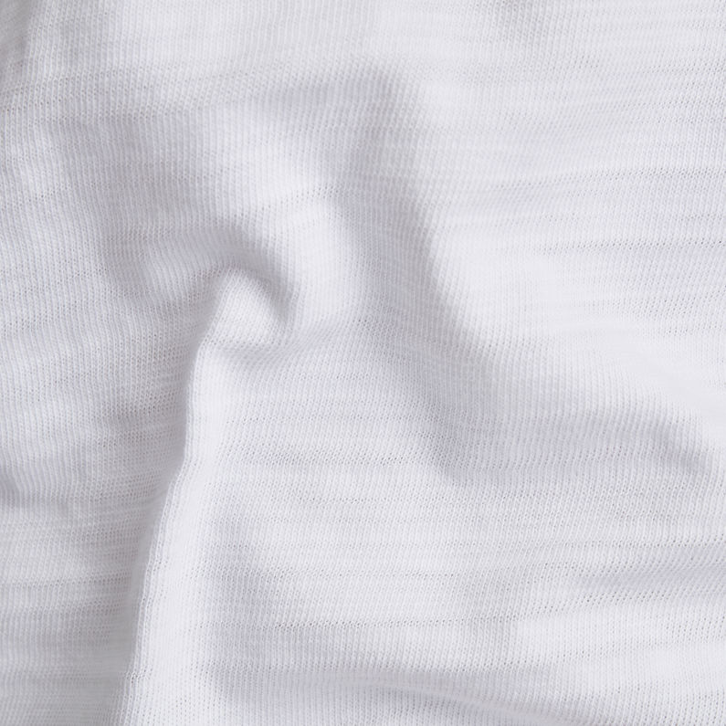 G-STAR Outlet Chest Text Graphic T-Shirt White