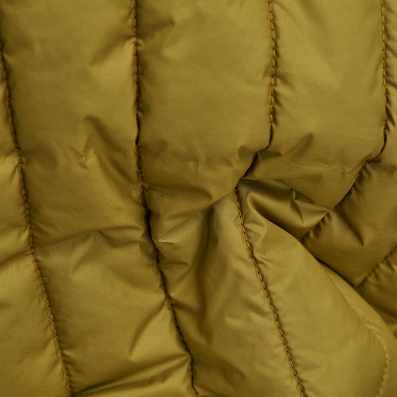G-STAR Outlet Meefic Vertical Quilted Jacket Brown