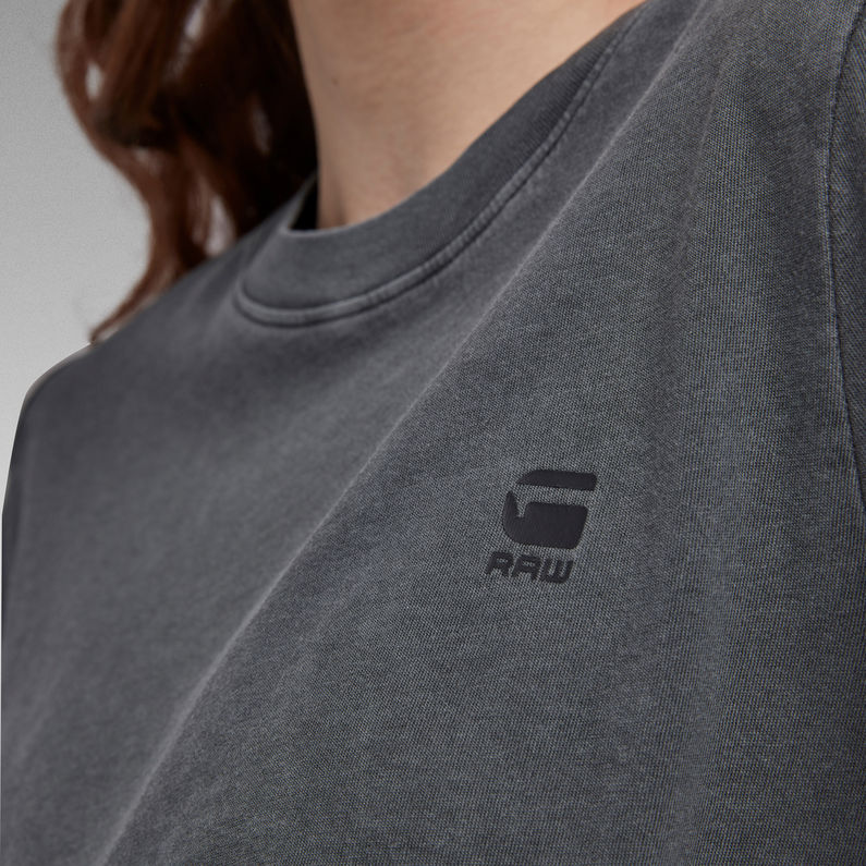 G-STAR Outlet Regular Fit T-Shirt Overdyed Grey