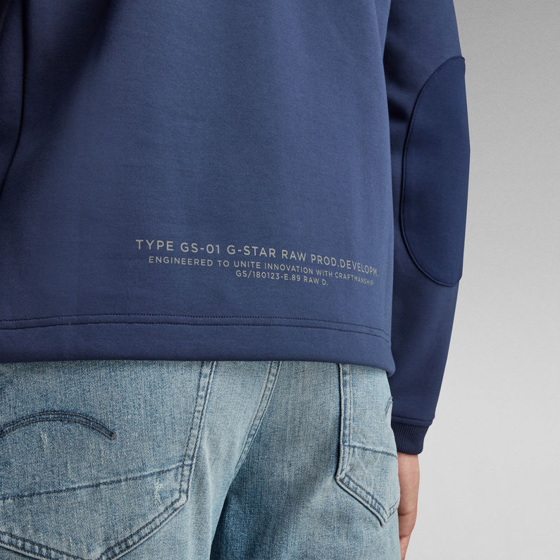 G-STAR Outlet Sudadera GS Moto Azul intermedio
