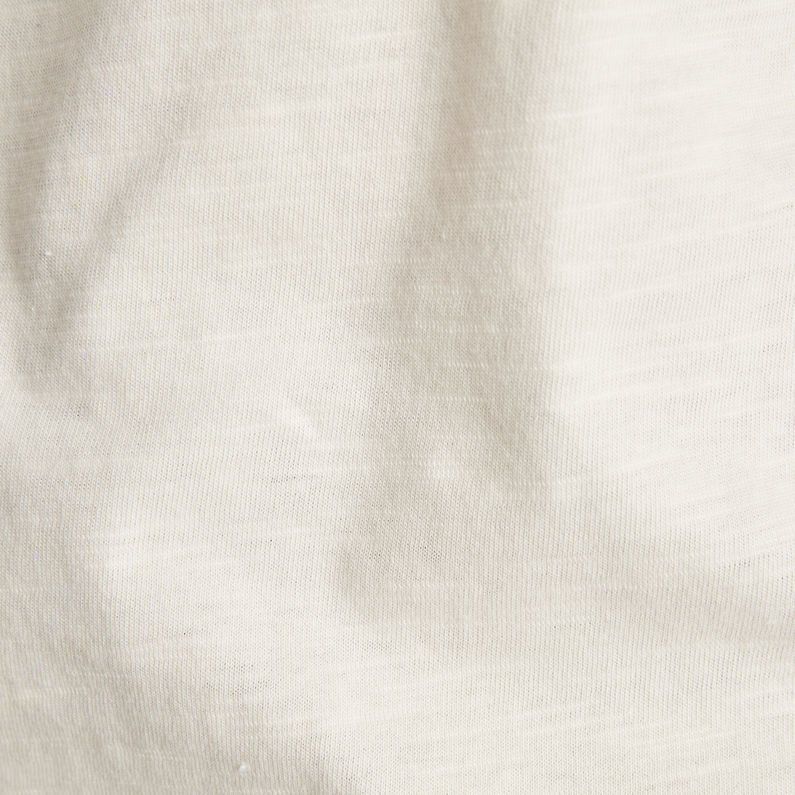 G-STAR Outlet Lash Pocket Back Graphic T-Shirt Beige