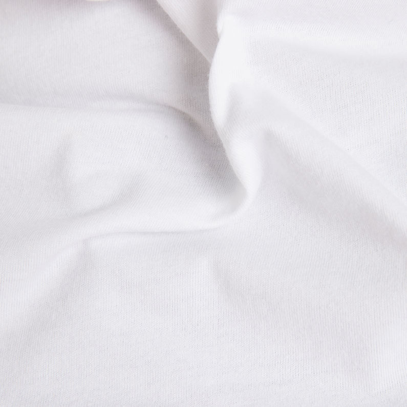G-STAR Outlet Originals Logo T-Shirt White