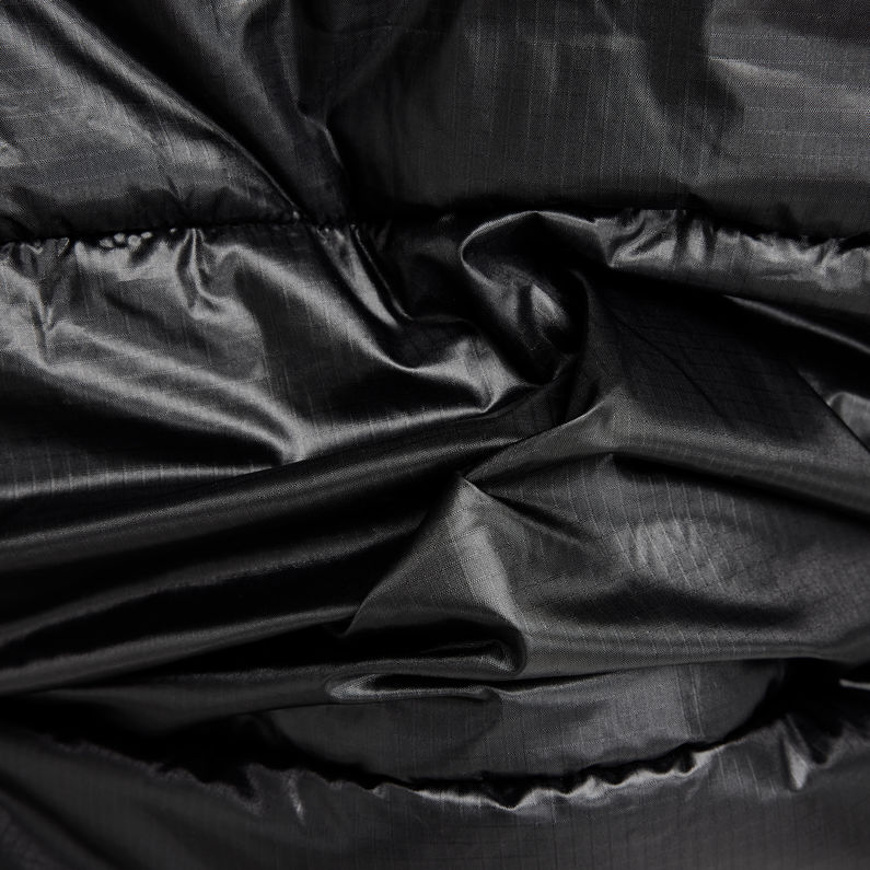 G-STAR Outlet Quilted Hooded Puffer Jacket Black