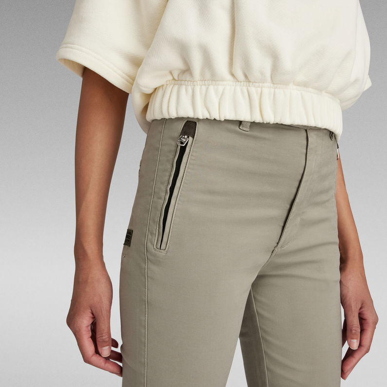 G-STAR Outlet Weld High Skinny Chino Green