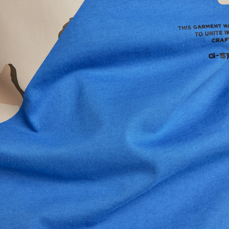 G-STAR Outlet Graphic 13 T-Shirt Medium blue