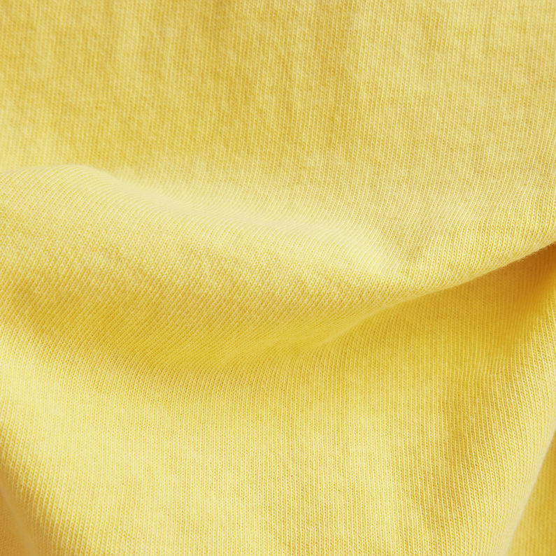 G-STAR Outlet Boxy Base Garment Dyed T-Shirt Yellow