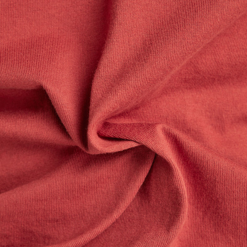 G-STAR Outlet Unisex Badge Logo + T-Shirt Red