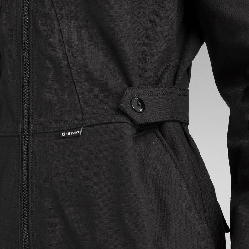 G-STAR Outlet Multi Zip Winter Jumpsuit Black