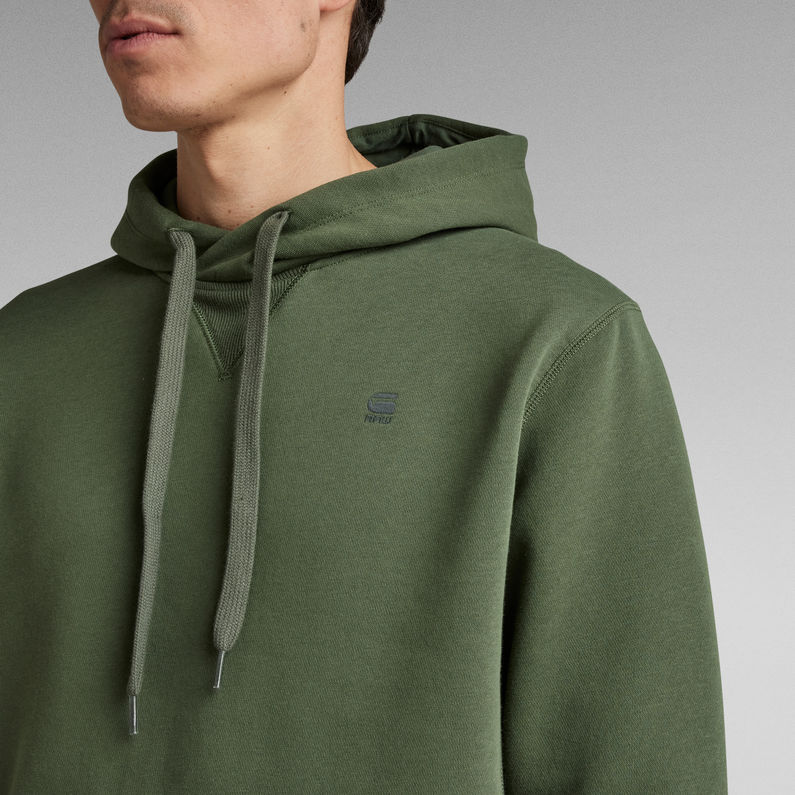 G-STAR Outlet Sudadera Premium Core Hooded Verde