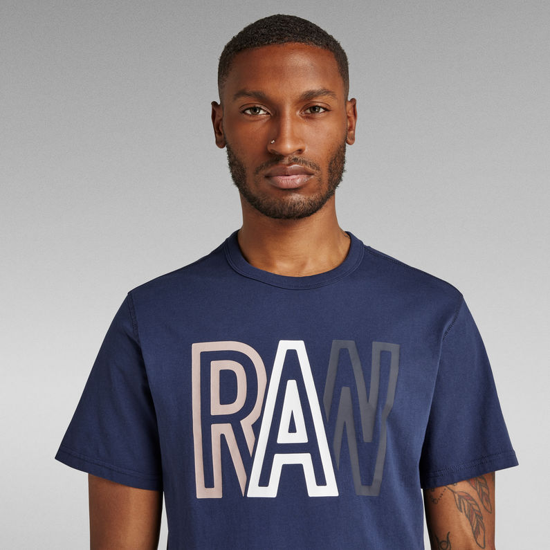 G-STAR Outlet Raw T-Shirt Dark blue