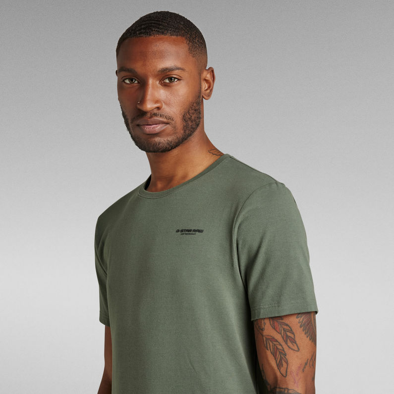 G-STAR Outlet Slim Base T-Shirt Green