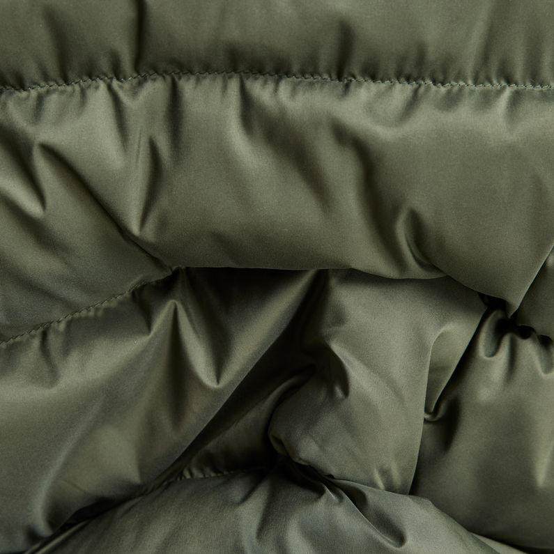 G-STAR Outlet G-Whistler Padded Hooded Jacket Green