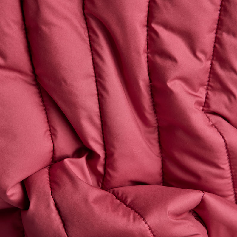 G-STAR Outlet Meefic Vertical Quilted Jacket Pink