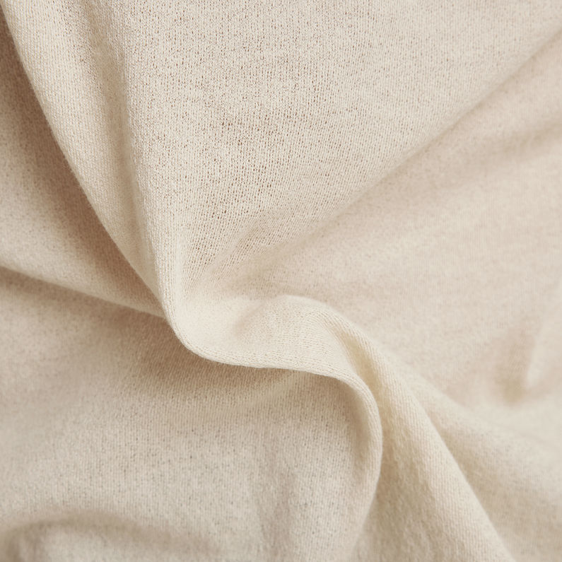 G-STAR Outlet Adjustable Sleeve Slim Top Beige