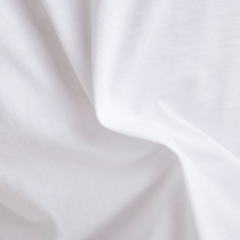 G-STAR Outlet Originals Graphic T-Shirt White