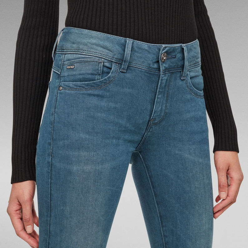 G-STAR Outlet Lynn Mid Waist Skinny Jeans Dark blue