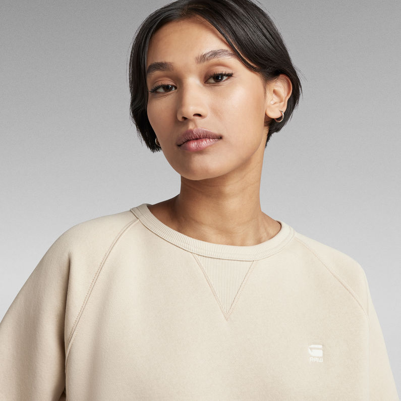 G-STAR Outlet Premium Core 2.0 Sweater Beige