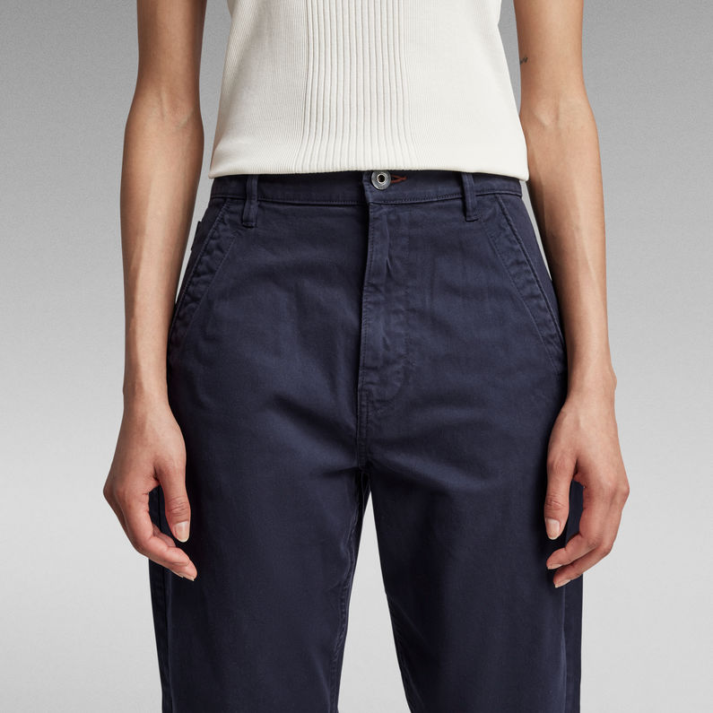 G-STAR Outlet Boyfriend Tapered Chino Dark blue