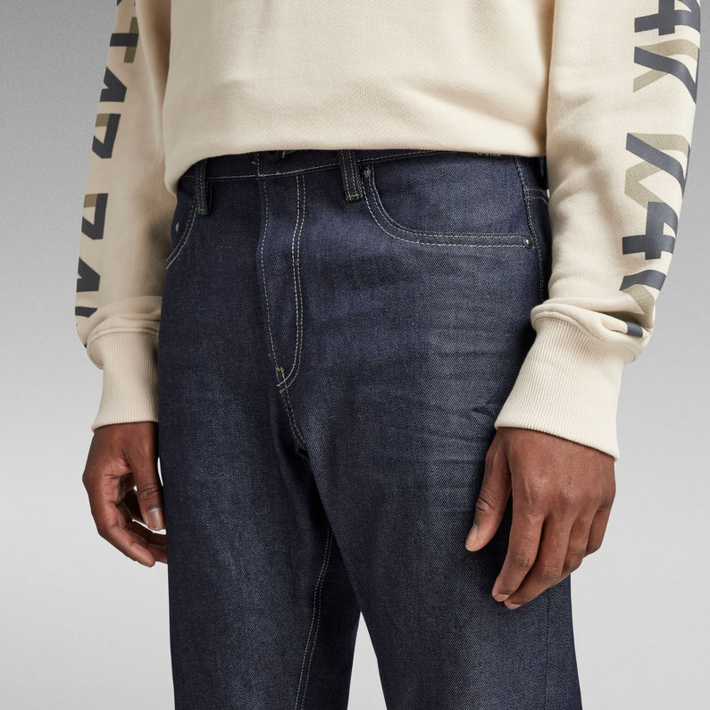 G-STAR Outlet Triple A Regular Straight Selvedge Jeans Dark blue