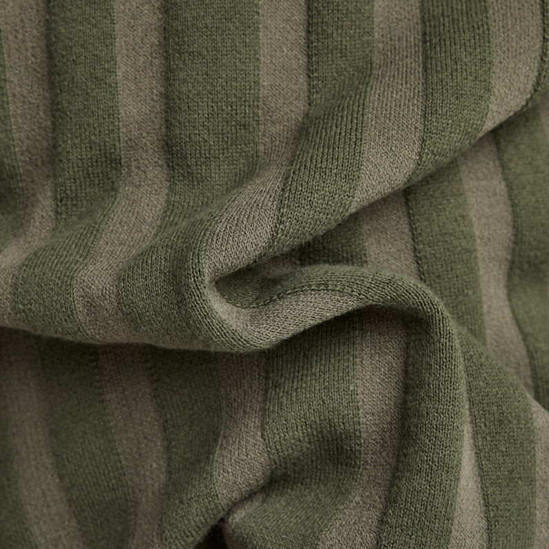 G-STAR Outlet Jersey 3D Line Loose Half Zip Knitted Multi color