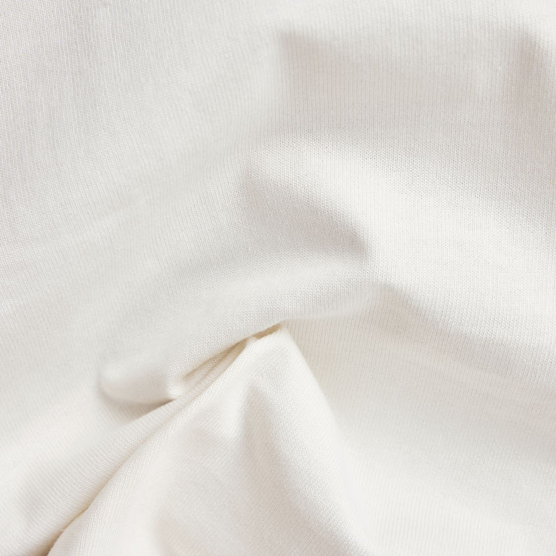 G-STAR Outlet Stencil Graphic Top White