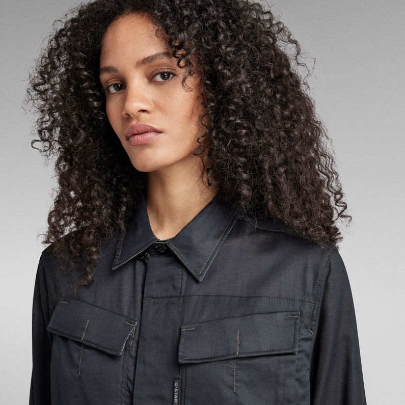 G-STAR Outlet Camisa Mysterious Negro