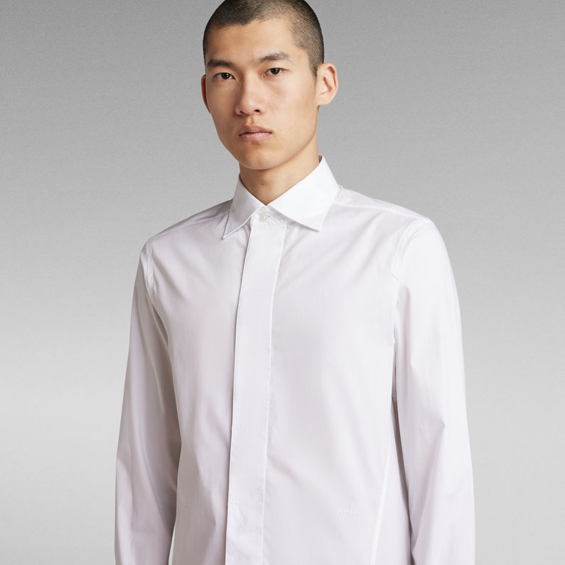 G-STAR Outlet Formal Superslim Shirt White