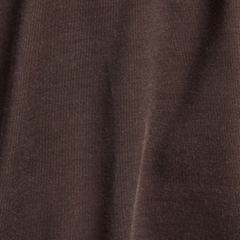 G-STAR Outlet Wide Leg V-Neck Jumpsuit Brown