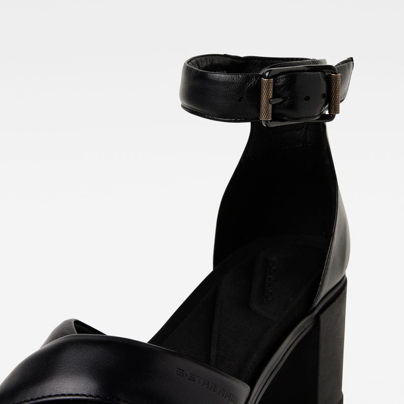 G-Star RAW® Kylin Leather Sandals ブラック detail