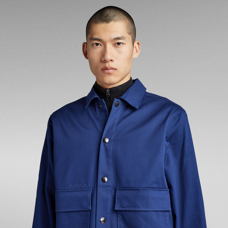 G-STAR Outlet Coach Jacket Medium blue