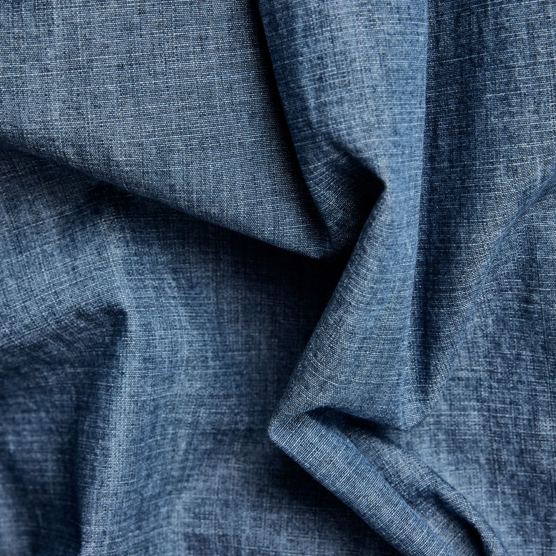 G-STAR Outlet Flap Pocket Shirt Evergreen Medium blue