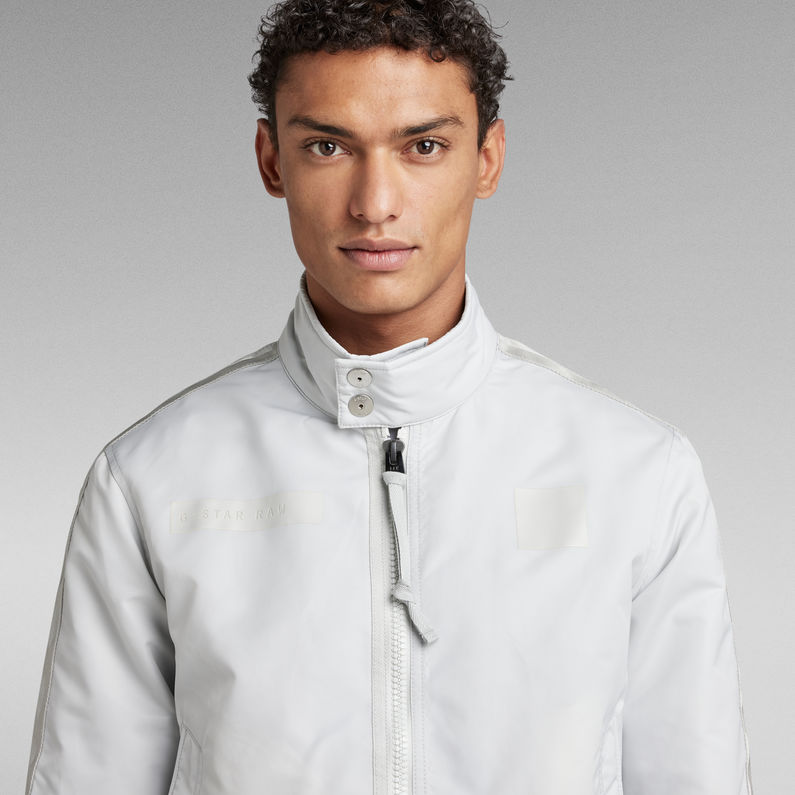 G-STAR Outlet Chaqueta Harrington Gris