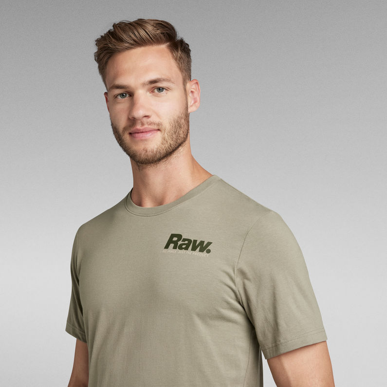 G-STAR Outlet Photographer Graphic Slim T-Shirt Green