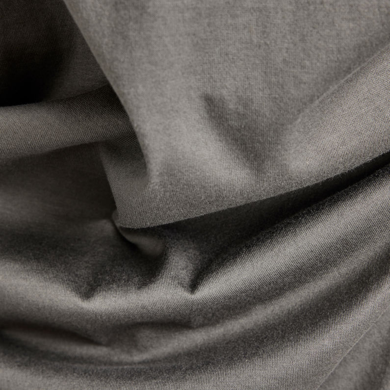 G-STAR Outlet Essential Loose Deep V-Neck T-Shirt Grey