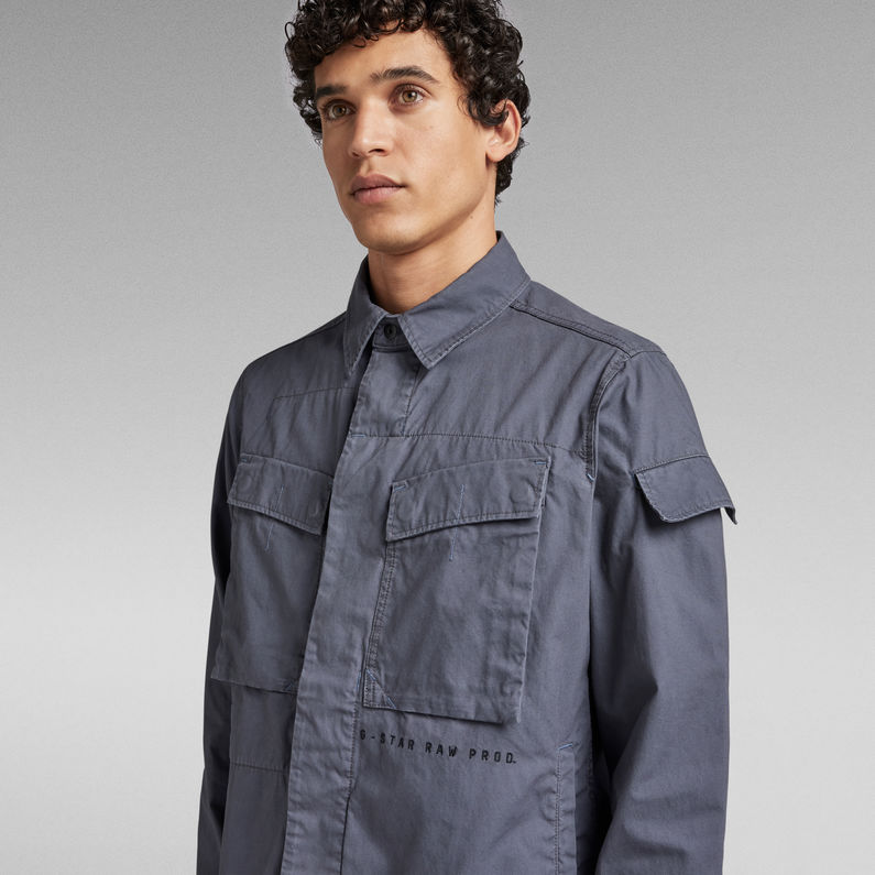 G-STAR Outlet Mysterious Overshirt Dark blue