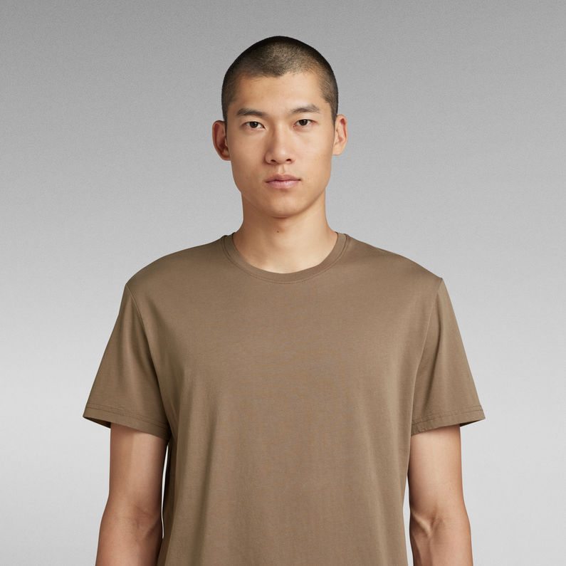 G-STAR Outlet Back Graphic RAW T-Shirt Brown